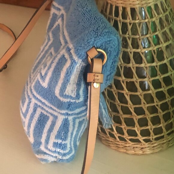 TORY BURCH T Phone Terry Cloth Phone Crossbody Bag - Picture 5 of 7